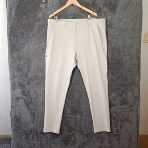 Bylt Premium Basics Everyday Pant 2.0 Skinny Fit Performance Golf Gorpcore Sz40